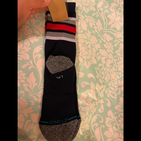 Stance NFL Infiknit Casual Backfield New England patriots Socks L (9-13) - Picture 2 of 5